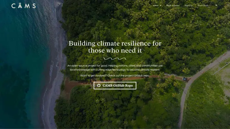 Climate Resilient World Landing Page